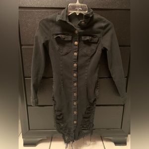 Fashion Nova black mini dress